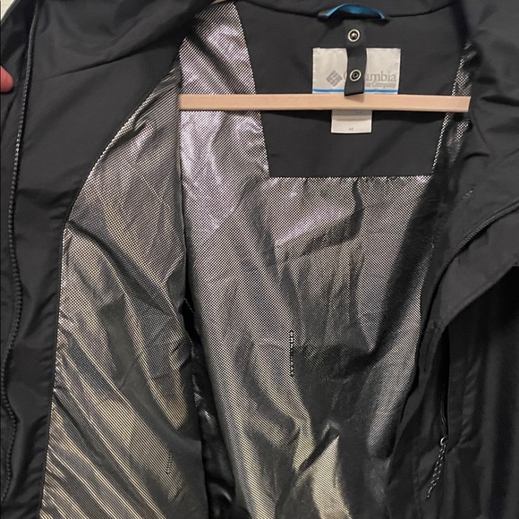 Columbia Men's Medium Omni Tech Interchange Insulated Wind Black Zip front - Picture 7 of 13